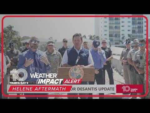 Florida leaders discuss recovery efforts following Hurricane Helene