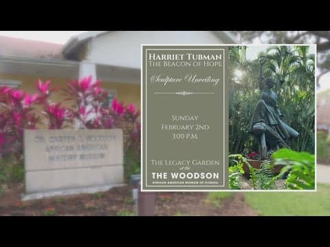 Harriet Tubman sculpture to be featured at Woodsen African American History Museum