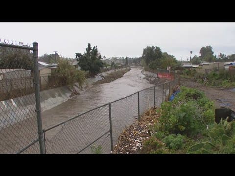 Flood watch throughout San Diego County has residents on guard until Friday morning