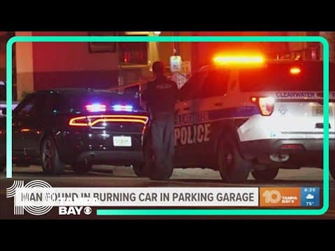 Clearwater car fire update