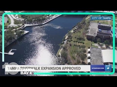 Tampa Riverwalk expansion approved