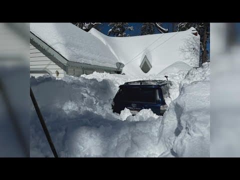 San Diegans still stuck in Lake Arrowhead after massive snow storm