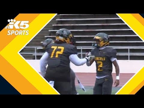 HS State Football Playoffs:  Central Valley vs. Lincoln(Tac)