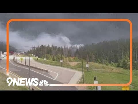 Westbound I-70 closed at tunnel due to fatal crash, fire
