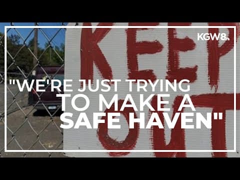 North Portland homeless camp ‘Grace’s Oasis’ charges rent as nearby businesses deal with theft