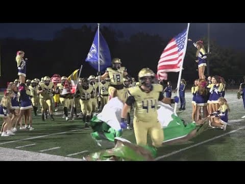 Commanders show up to support high School football at DeMatha, Good Council game