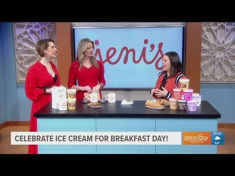 Eating ice cream for breakfast with Jeni's