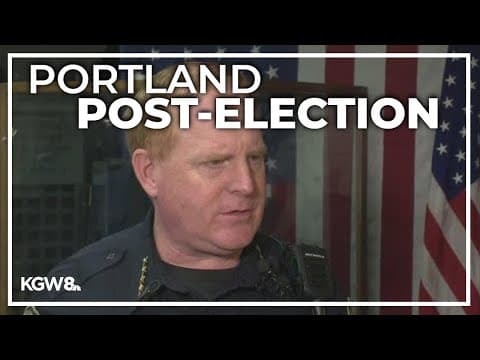 Portland was quiet during election night, police say