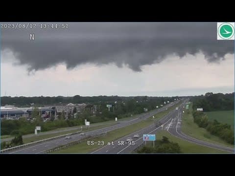 Timelapse shows storm clouds moving through Marion County during Saturday's storm
