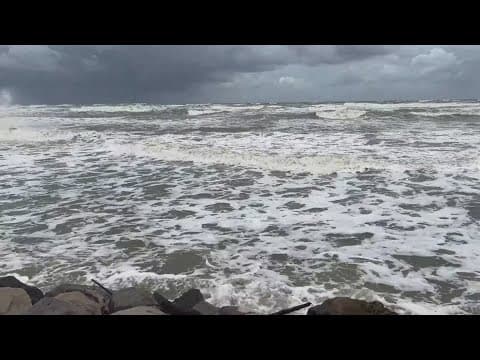 Access to Surfside, other Brazoria County beaches limited due to tropical system in the Gulf