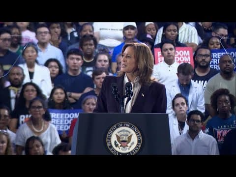 Kamala Harris full speech at campaign rally in Houston, Texas