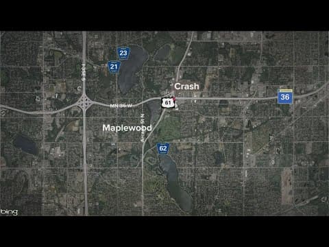 1-year-old child dies in rollover crash in Maplewood