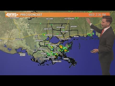 New Orleans Weather: More heat, humidity and popup storms