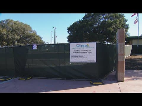 Dozens of trees cut down at Mira Mesa Community Park