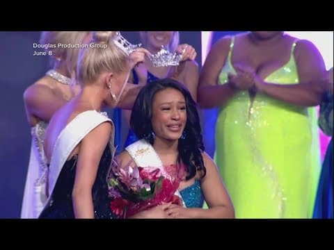 Miss Kansas opens up about her own experience with domestic violence