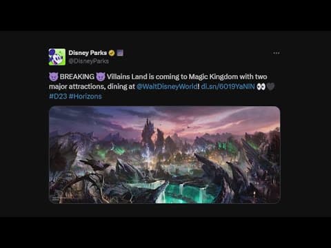 Disney: 'Villains Land' coming to Magic Kingdom