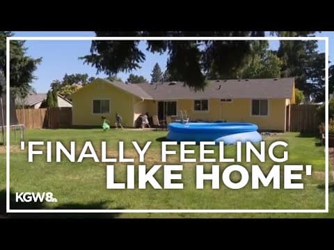 Oregon family succeeds in buying their first home
