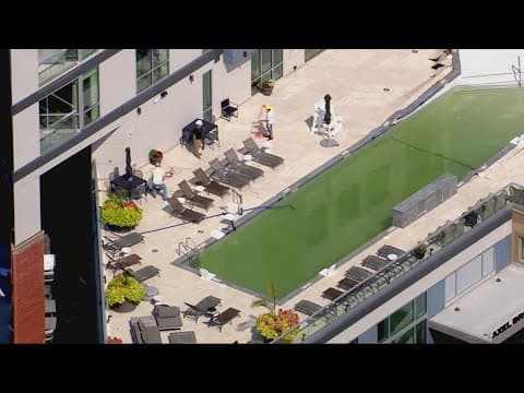 Rooftop pool nightmare at luxury apartment building in Baltimore