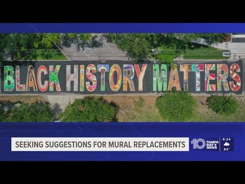 St. Pete asking residents for new ideas after FDOT's mural removal directive