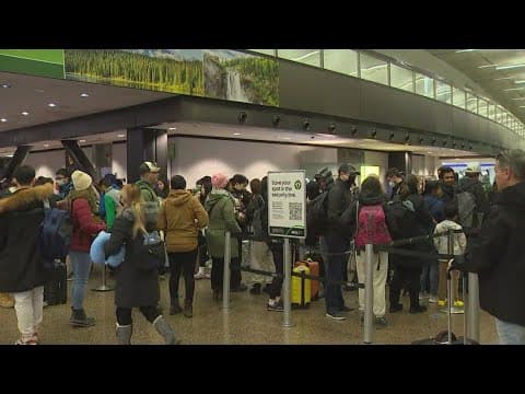 Security breach at Sea-Tac Airport causes lines to back up to parking garage