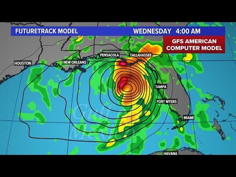 Tropical update: Tracking Tropical Depression Ten which could be Idalia shortly