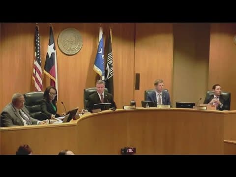 Tarrant County Commissioners to vote on redistricting maps