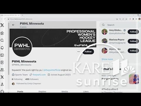 New Women's Pro Hockey League to announce potential team in Minnesota