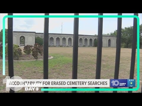 Calls for accountability for erased Black cemeteries continue