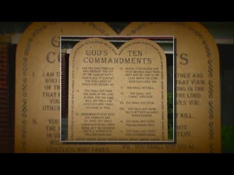 Federal judge rules Louisiana law requiring Ten Commandments to be in all public schools unconstitut