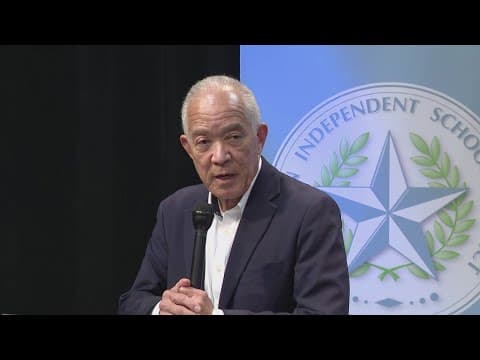 HISD Superintendent Mike Miles addresses bus route issues on first day of school