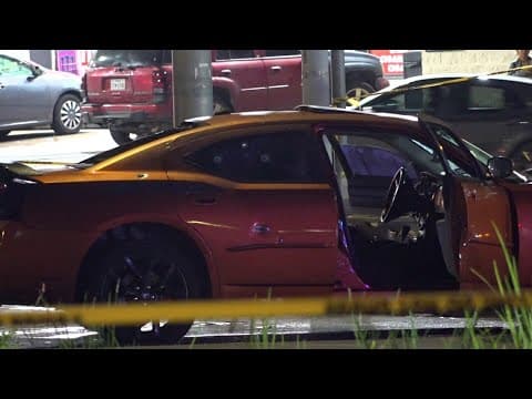 Police update after man critically injured, teen hurt when gunman shot into their car in SE Houston