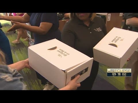 Space Center Houston starts delivering eclipse boxes
