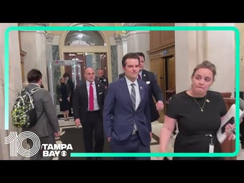 Matt Gaetz ethics report says his drug use and sex with a minor violated state laws, CBS News says