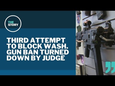 Washington's ban on 'assault weapons' survives another court challenge, remains in effect