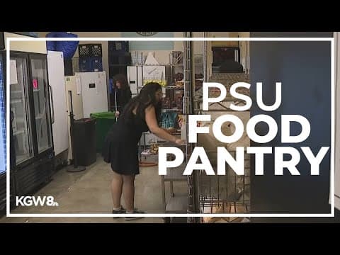 Portland State's food pantry helps students stave off hunger