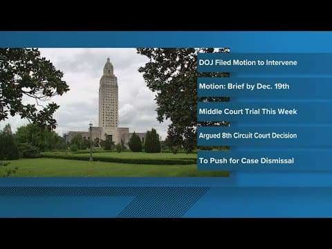 Federal government steps into case for Louisiana legislative maps to include more majority Black dis