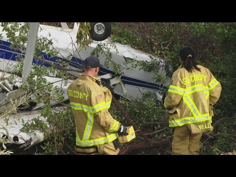 Pilot sustains minor injuries following plane collision in Fallbrook | 10 p.m. update