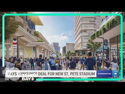 Tampa Bay Rays $1.3B stadium plan expected to boost area business