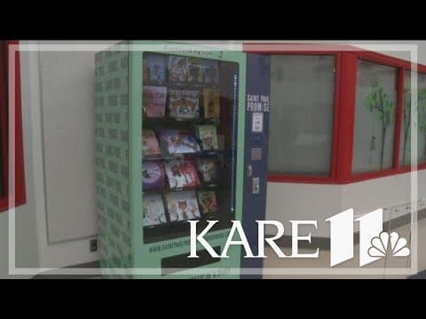 St. Paul elementary school unveils book vending machine