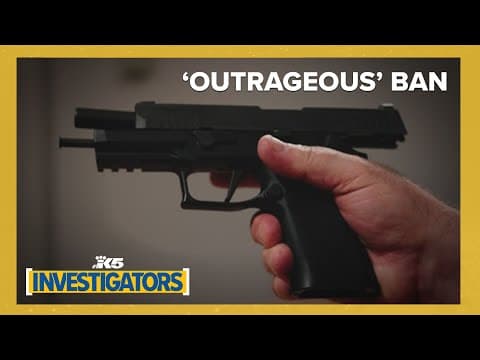 Local departments oppose Washington police academy's handgun ban