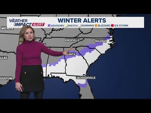 Southern part of the US is dealing with blizzard-like conditions