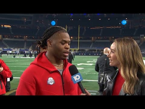 Quinshon Judkins postgame interview | Ohio State vs. Texas Cotton Bowl