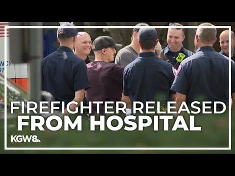 Gresham firefighter released from hospital after 3 months