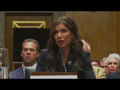 Trump's nominee to lead the Department of Homeland Security in the hot seat over immigration