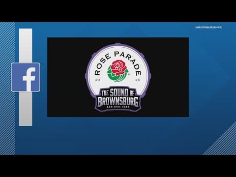 The Sound of Brownsburg Marching Band will ring in 2026 in Pasadena!