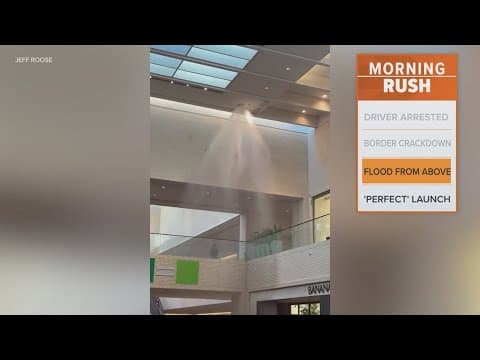 North Park floods from above due to a pipe bursting