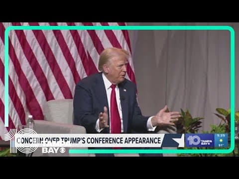 Concerns over Trump's appearance at the NABJ convention