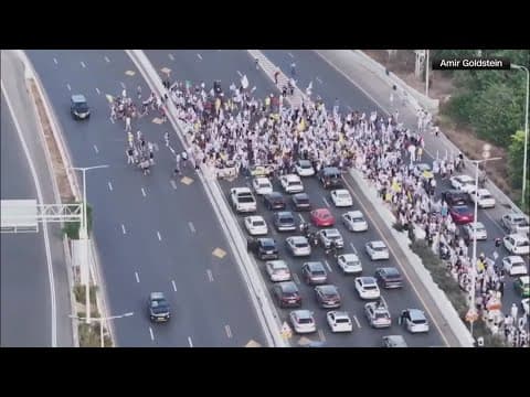Protests in Israel seek ceasefire in Israel-Hamas war and release of hostages