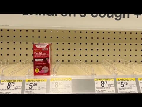 Trouble finding Children's Tylenol? Here are some options