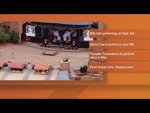 New Red Rocks concerts on sale Friday, Jan. 24, 2025